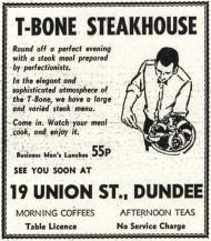 T-Bone Steakhouse 1973
